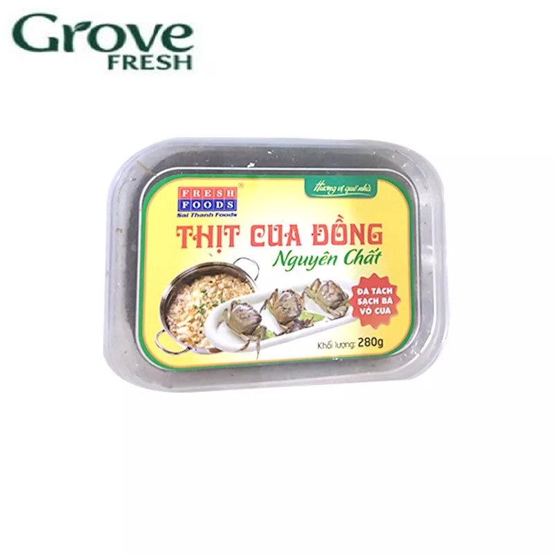Cua đồng xay đông lạnh 280gr