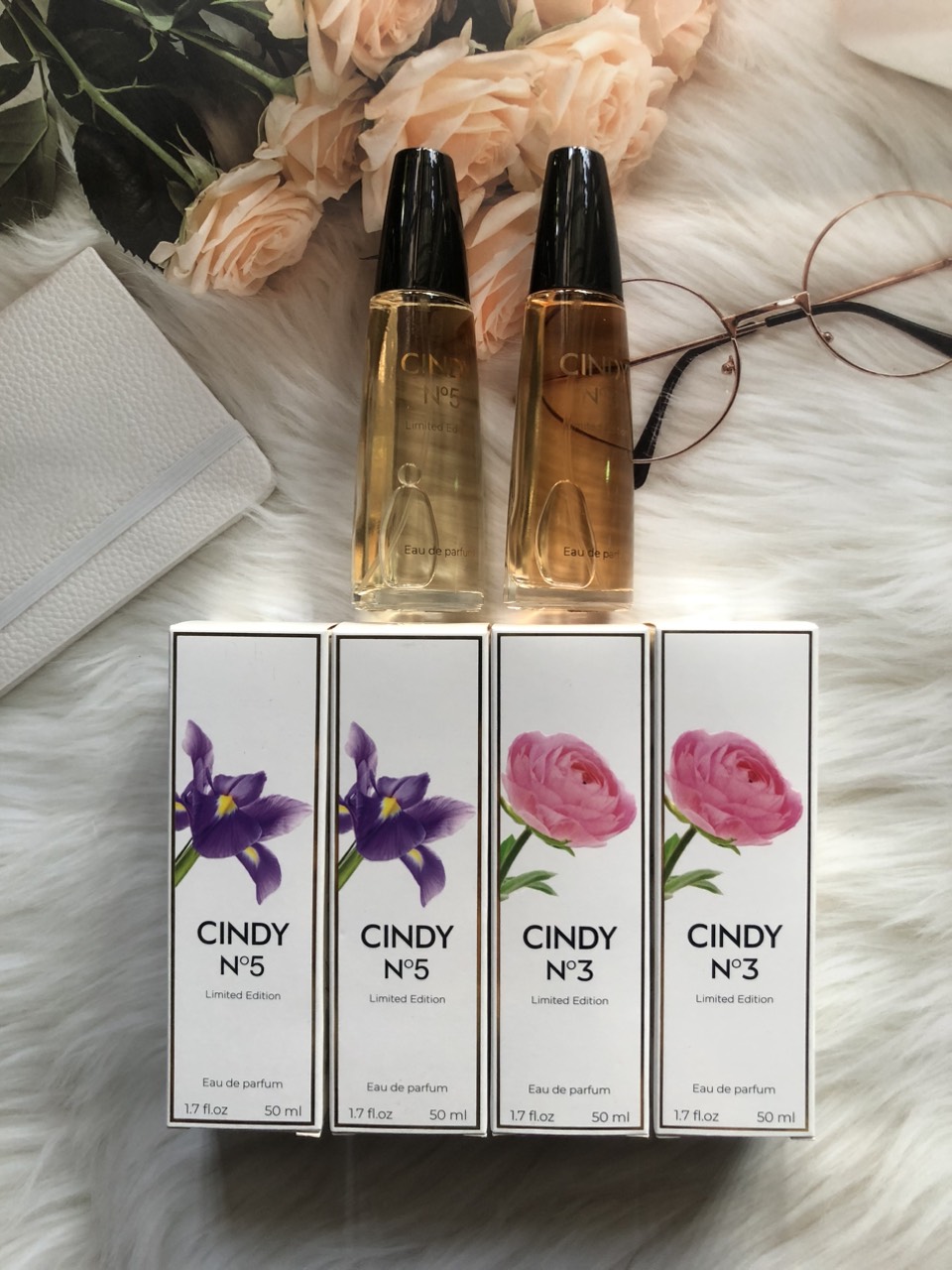 Nước hoa cindy no3, no5, phiên bản giới hạn, sang trọng quý phái