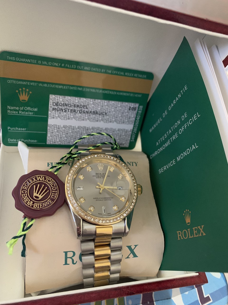 Đồng Hồ Nam Rolex Oyster Perpetual Date Just 2