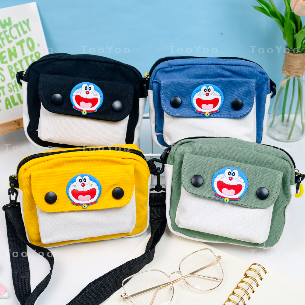 Túi đeo chéo Doraemon mini đựng điện thoại dễ thương cute TooYoo BK00834