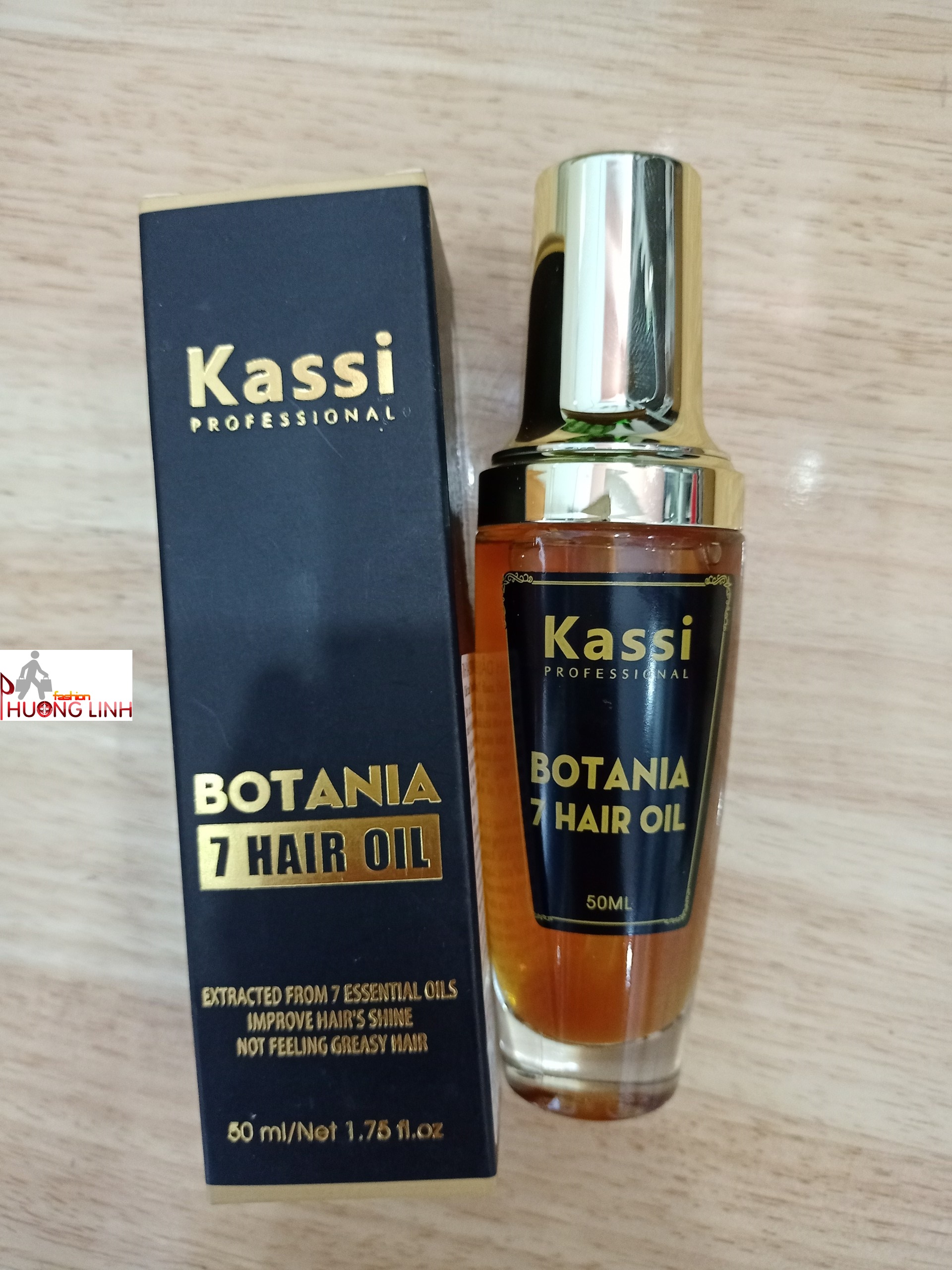 Tinh dầu dưỡng tóc Silk Protein Kassi Botania - phụ hồi tóc hư tổn với hương thơm dịu nhẹ ngọt ngào
