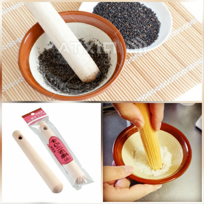 Cối nghiền kiêm bát mài ăn dặm Nhật Bản