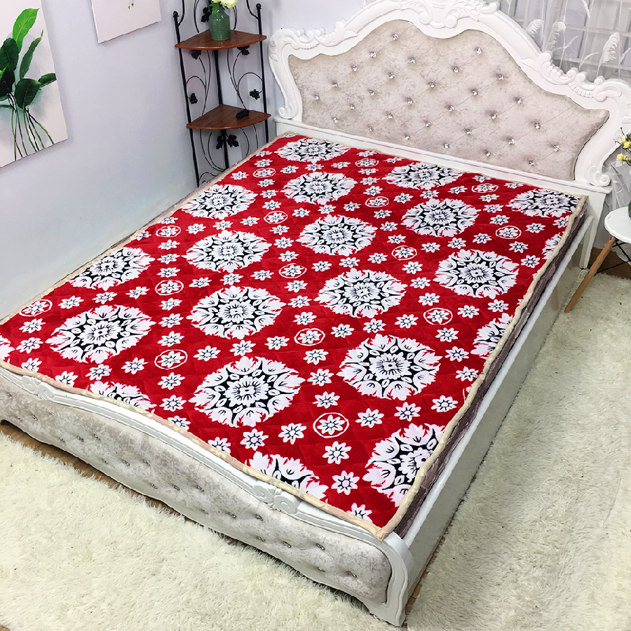Thảm Nỉ Cừu Trải Giường/Trải Sàn HOẠ TIẾT sang chảnh,sang trọng