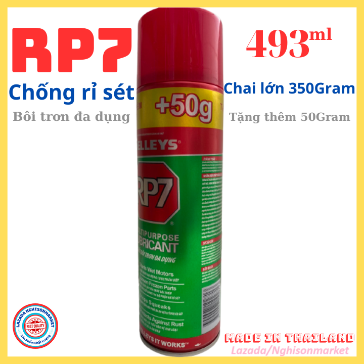 Rp7 350g xịt chống rỉ sét chai lớn tặng thêm 50gram