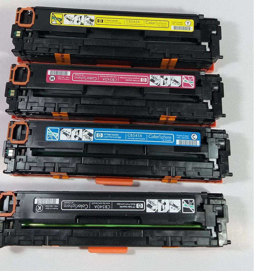 [HCM]Hộp mực máy in Hp color laserjet CP1215/1515( Màu Vàng- CB542A).Xuất hóa đơn đỏ.