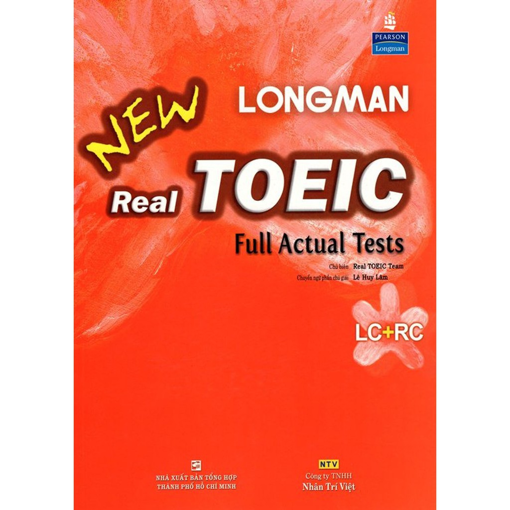 Ns minh tâm - sách - longman new real toeic full actual tests