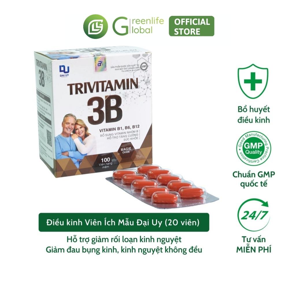 Vitamin b tổng hợp đại uy - trivitamin 3b