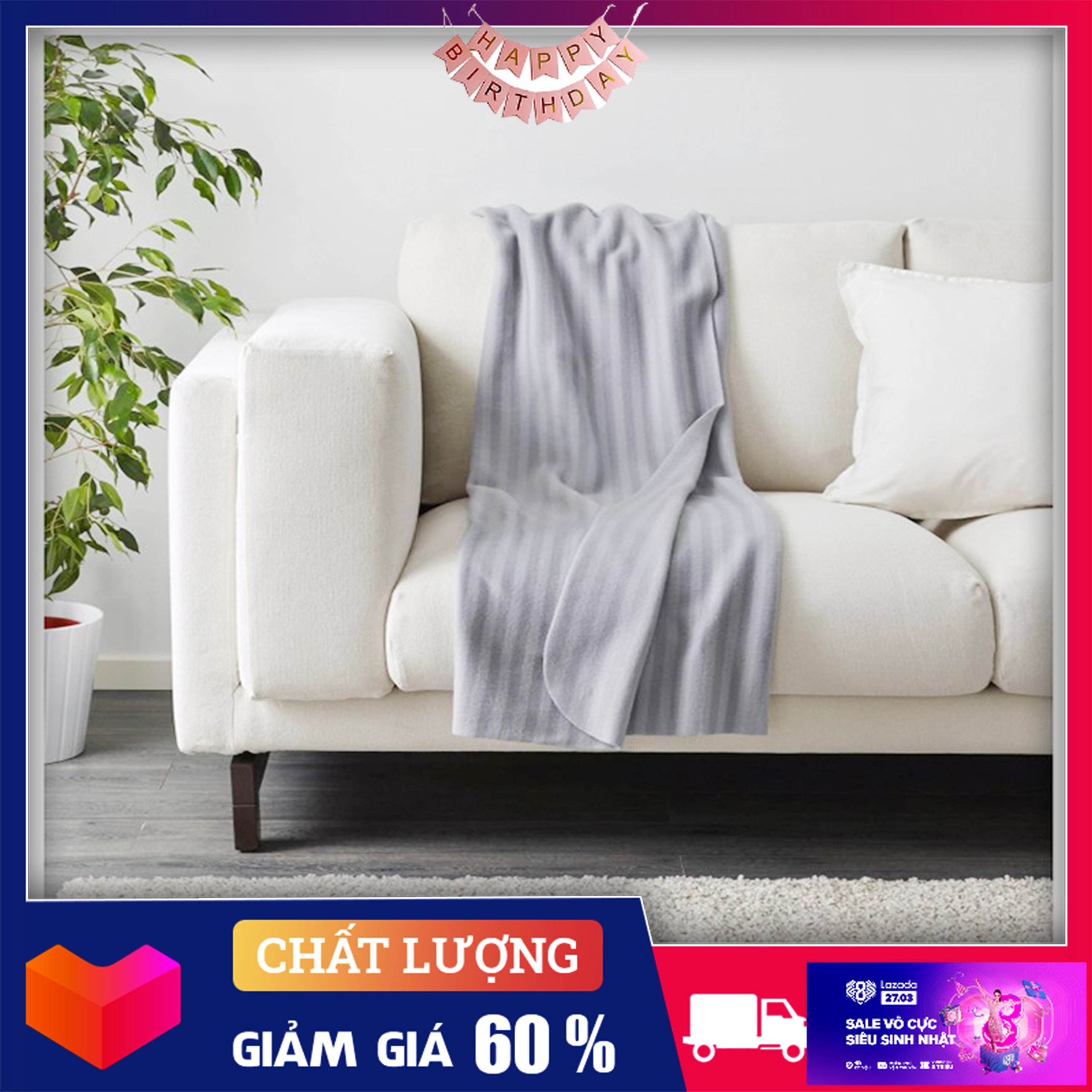 Xả Kho Chăn Xuất Nhật - Chăn mỏng ngủ văn phòng 1m6x1m2 – mền ngủ trưa văn phòng chăn nỉ IKEA mỏng nhẹ có thể dùng được 4 mùa, chăn mền ikea siêu nhẹ