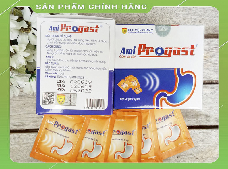 Cốm dạ dày Ami Progast - Học viện quân y