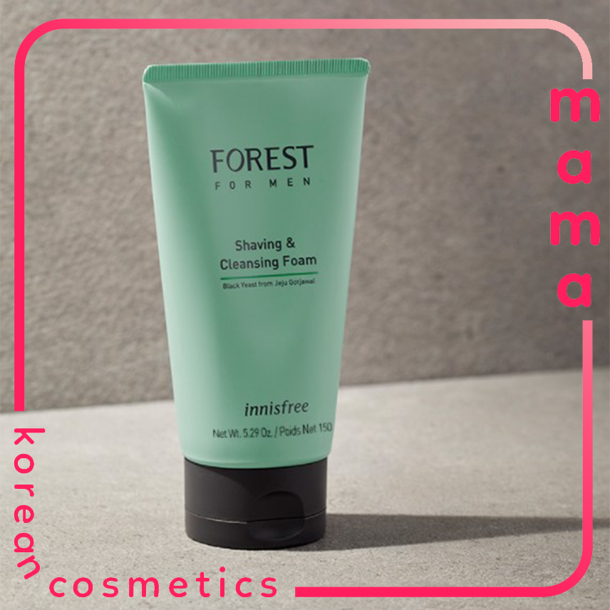 sữa rửa mặt dành cho nam Innisfree Forest Shaving and Cleansing Foam 150ml