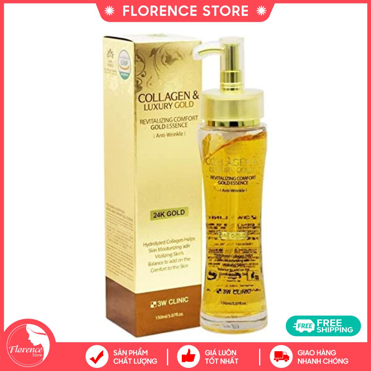 Serum dưỡng trắng da Colagenluxury Gold 3w Clinic (mẫu mới 2020)