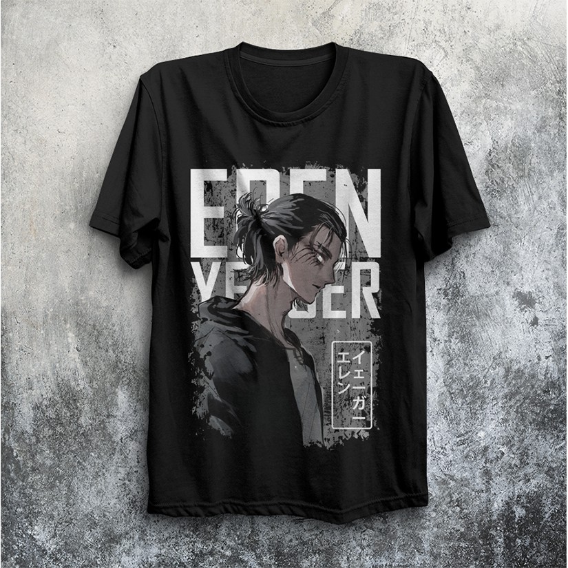 SALE 🔥 Áo Phông Attack On Titan Character Eren Yeager mẫu mới cực chât
