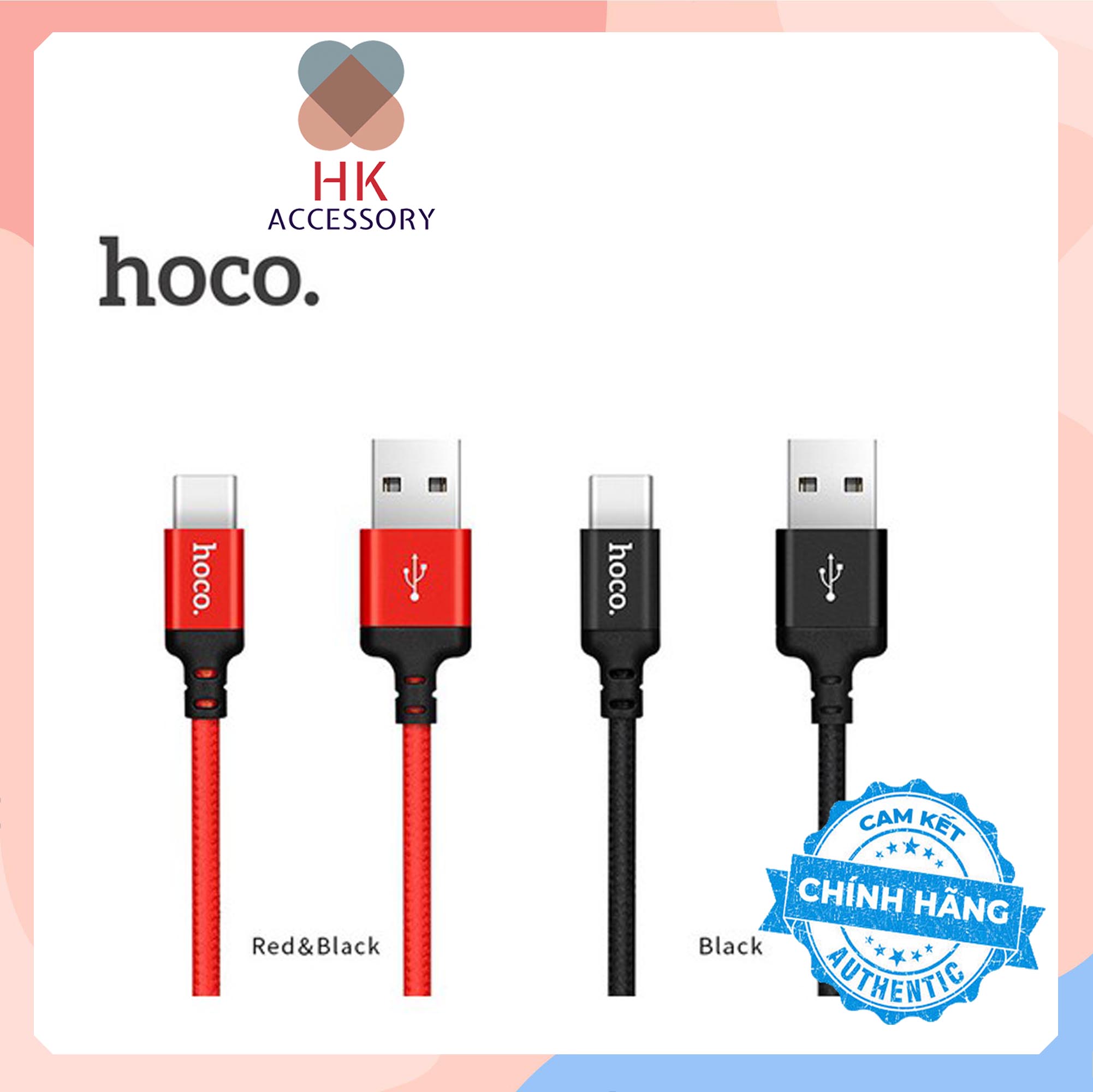 Dây cáp sạc hoco x89 chuẩn micro usb hàng chính hãng