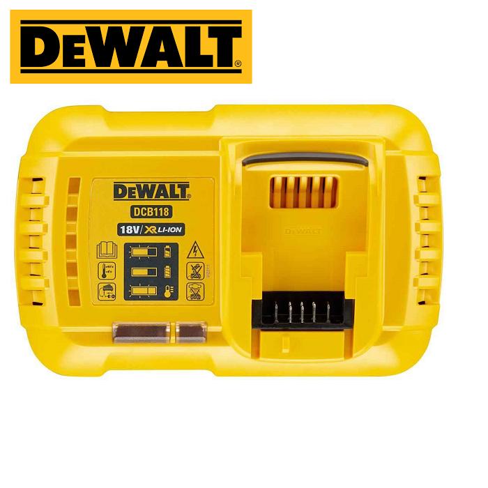 Bộ sạc đa năng dewalt 18v rx fast charger dcb118-gb