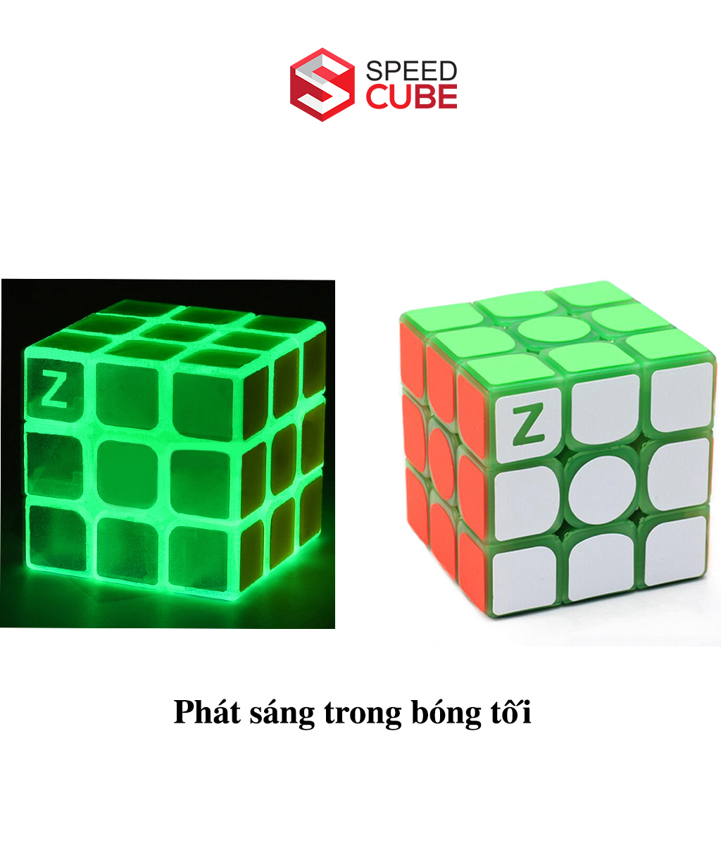 Bộ sưu tập rubik z-cube dạ quang, trong suốt, siêu khó 3x3, đồng hồ, xoắn - shop speed cube