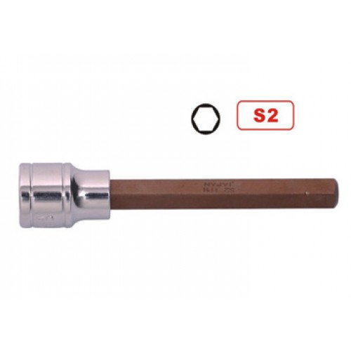 H10 x 100mm đầu tuýp lục giác asaki ak-7230