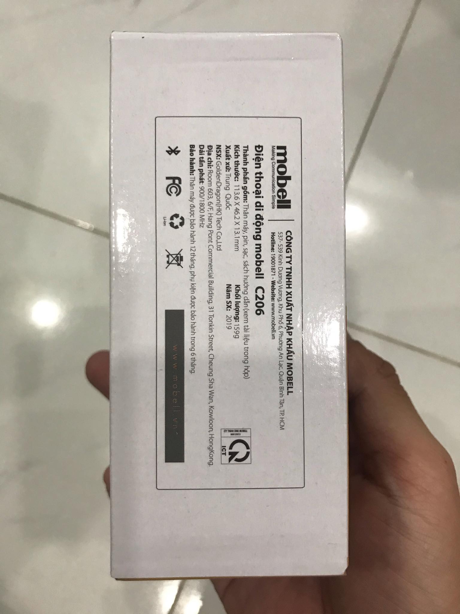 Điện thoai mobell c206