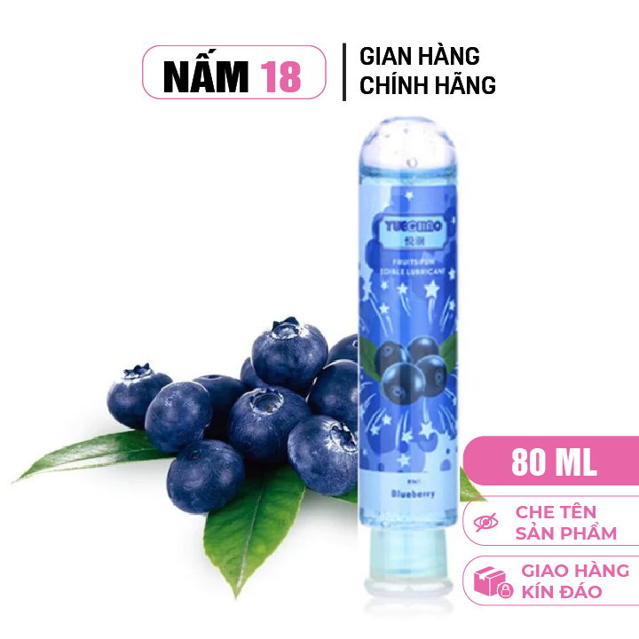 Gel Bôi Trơn Fruits Fun Hương Việt Quốc Blueberry oral