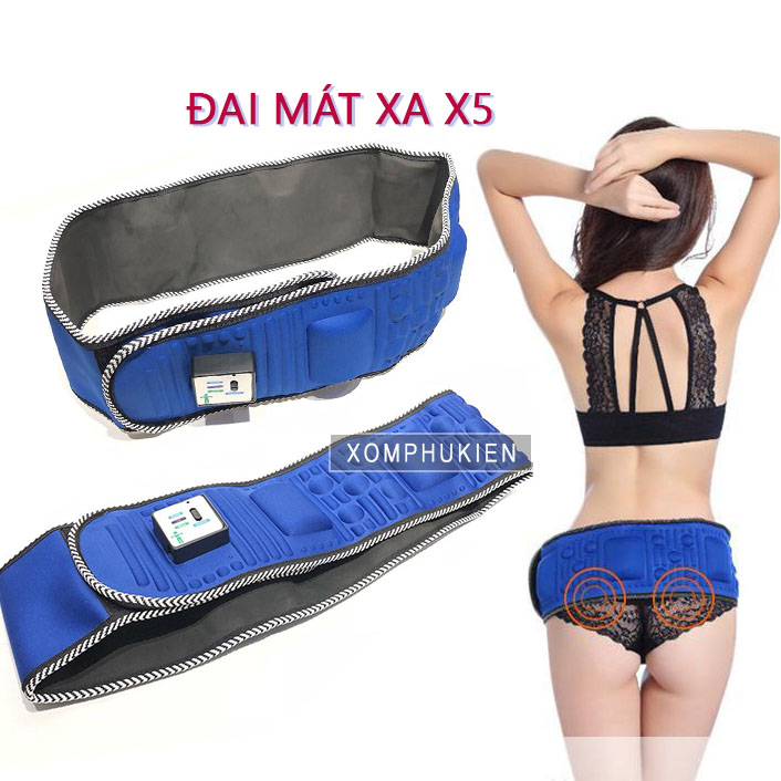Đai mát xa bụng x5 giảm mỡ bụng hiệu quả