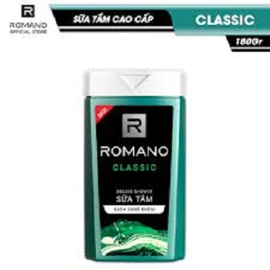 Sữa tắm romano classic 180g