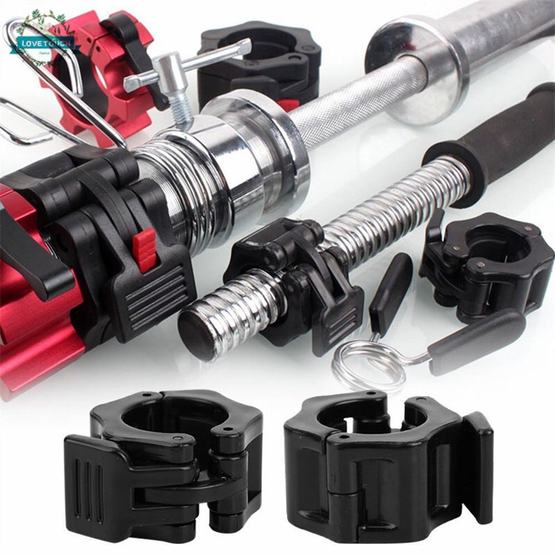 2 Chiếc Cổ Đòn Nâng Tạ Trang Chủ Phòng Tập Thể Dục Tiêu Chuẩn Kẹp Khóa Tạ 25Mm