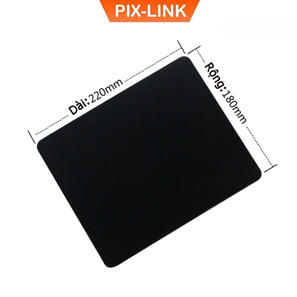 Lót chuột máy tính pix-link kích thước 22x18cm bền đẹp chống trượt