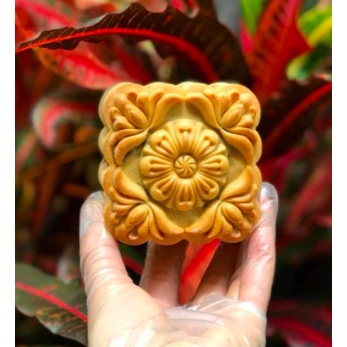 Khuôn trung thu Teflon 150gr - 200gr vuông hoa