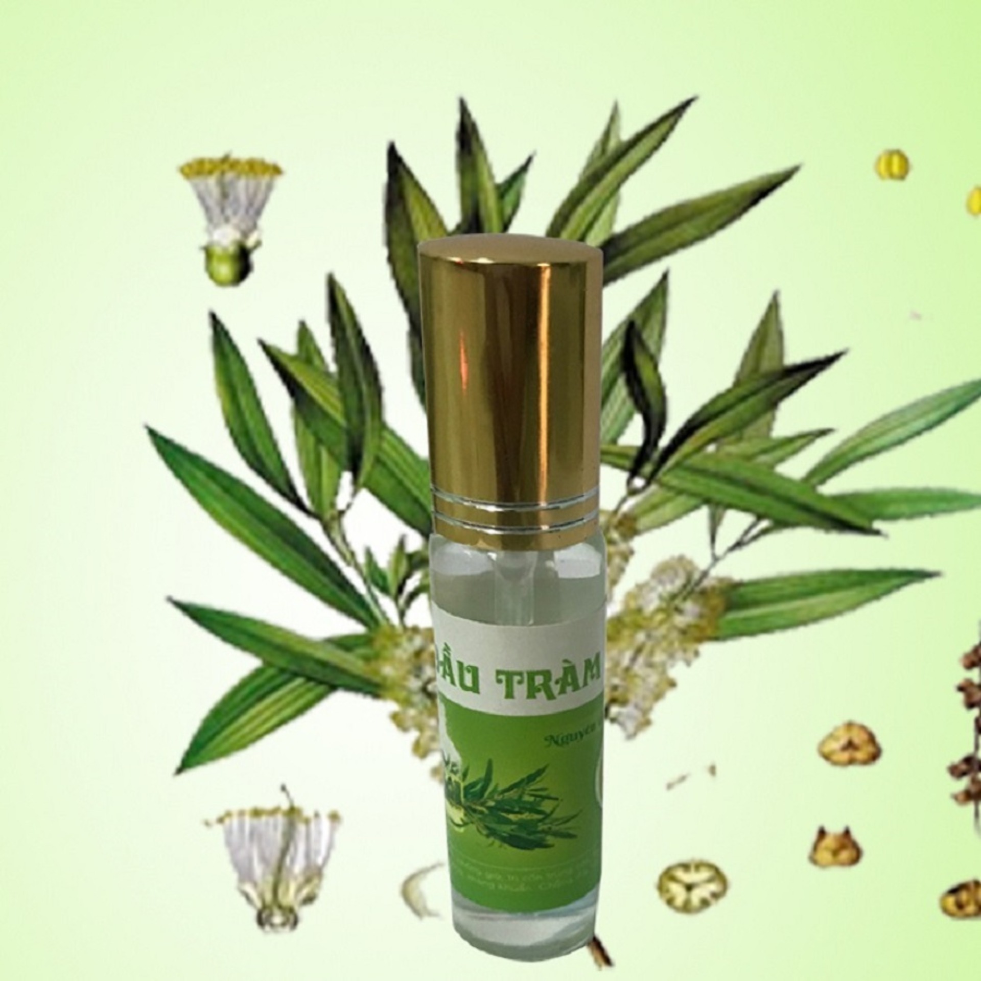 Tinh Dầu Tràm Nguyên Chất - Kháng khuẩn Phòng cúm (Chai Thủy Tinh Dạng Xịt 10ml)