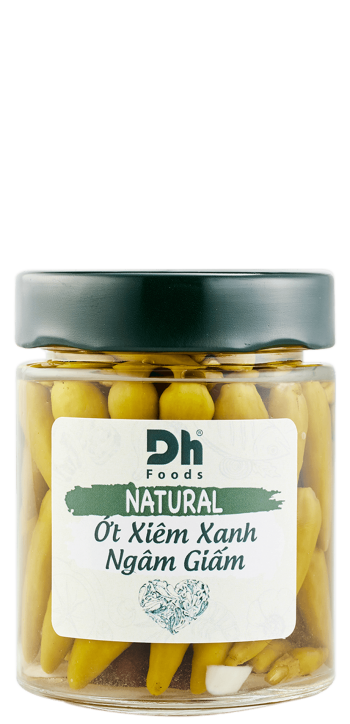 Ớt xiêm xanh ngâm giấm 150g - dh foods