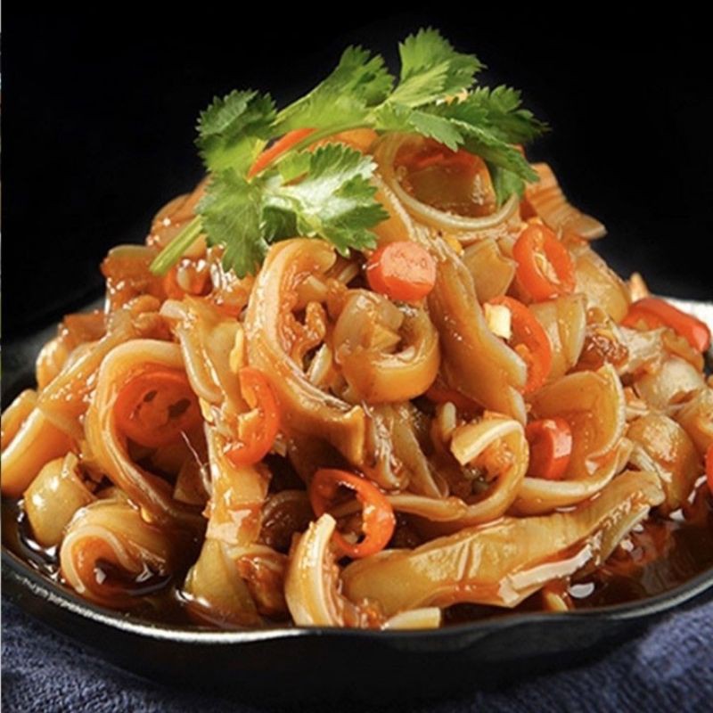 Sụn gà cay Nội Địa - 12g - khăn lông bò xanh