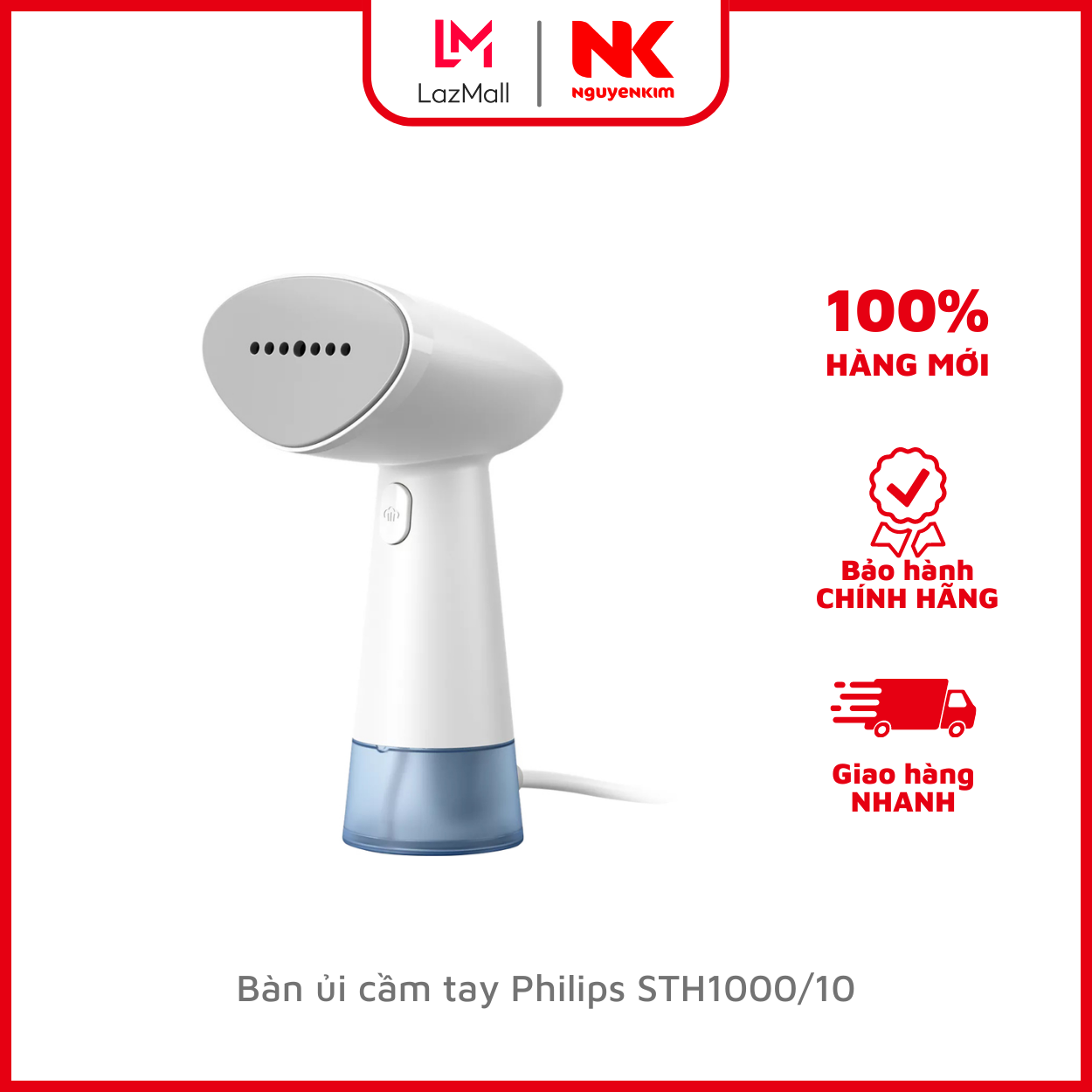 Bàn ủi cầm tay philips sth1000/10