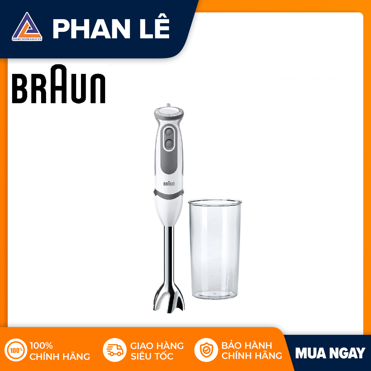 Máy xay cầm tay braun mq 5200 soup vario