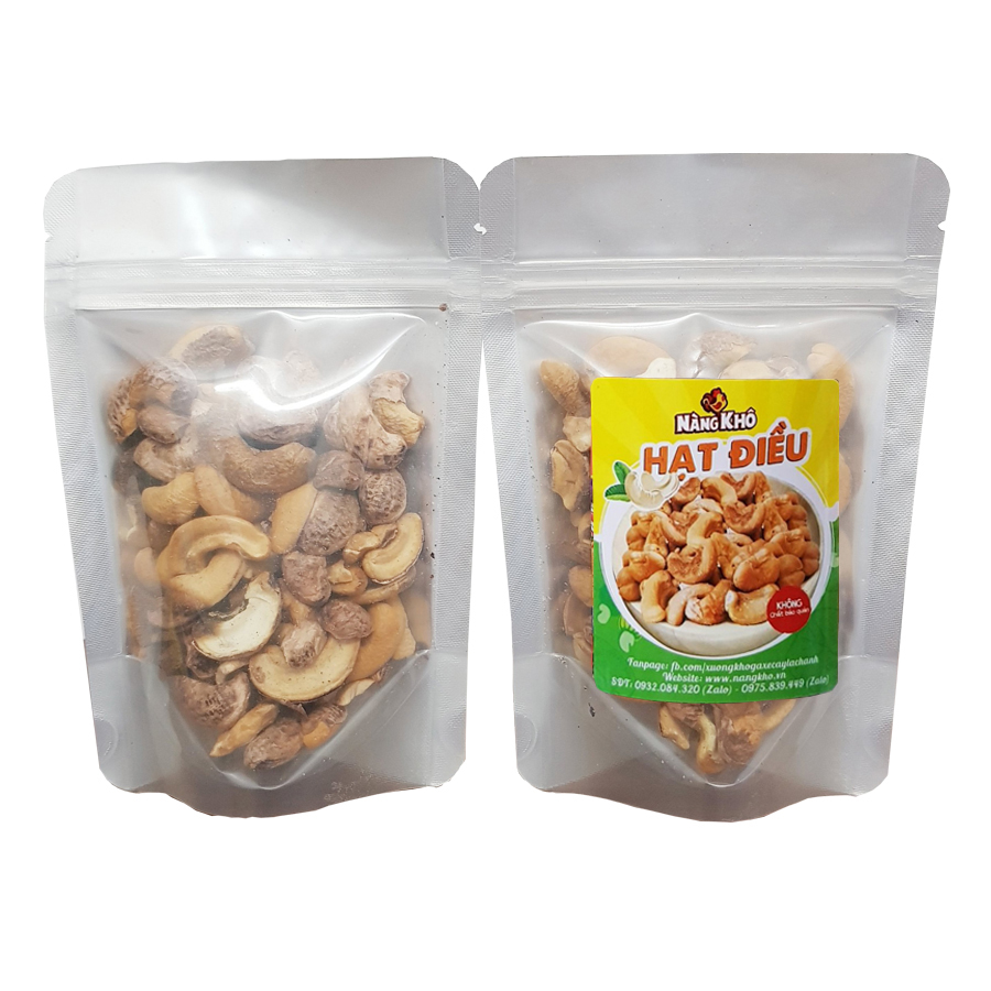 Hạt điều rang muối loại ngon yotafood gói 100 gram
