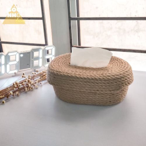 Hộp đựng giấy ăn, hộp đựng khăn giấy decor vintage