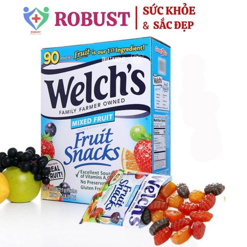 Kẹo Dẻo Welch s vị Trái Cây Tự Nhiên của Mỹ Bổ sung dưỡng chất cho trẻ em