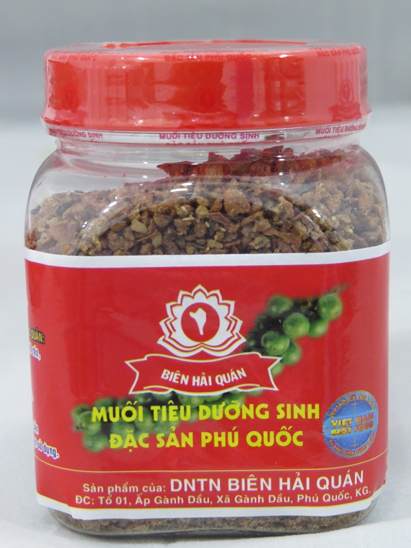 Muối tiêu dưỡng sinh Biên Hải Quán Phú Quốc -  hủ 100g
