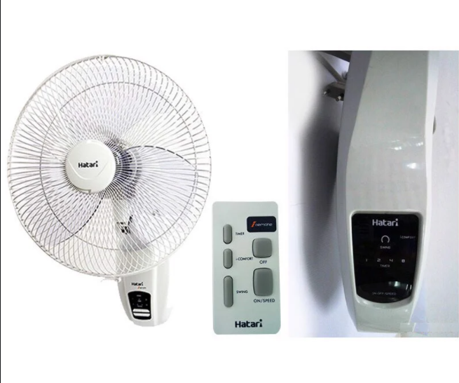 [HCM]Quạt treo tường Hatari Thái HTW16R6 50W - Remote