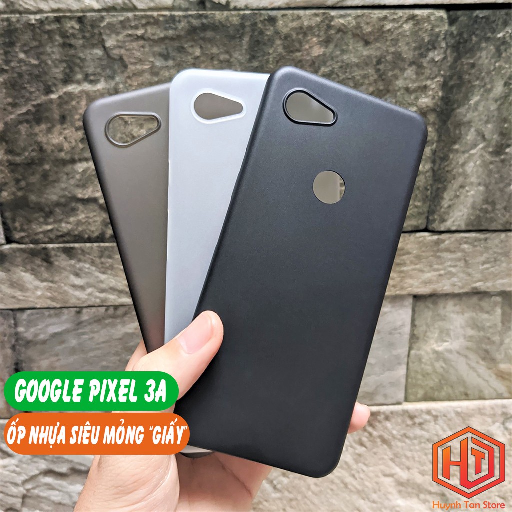 Ốp lưng Google Pixel 3a nhựa siêu mỏng giấycam kết hàng đúng mô tả chất lượng đảm bảo an toàn đến sức khỏe người sử dụng