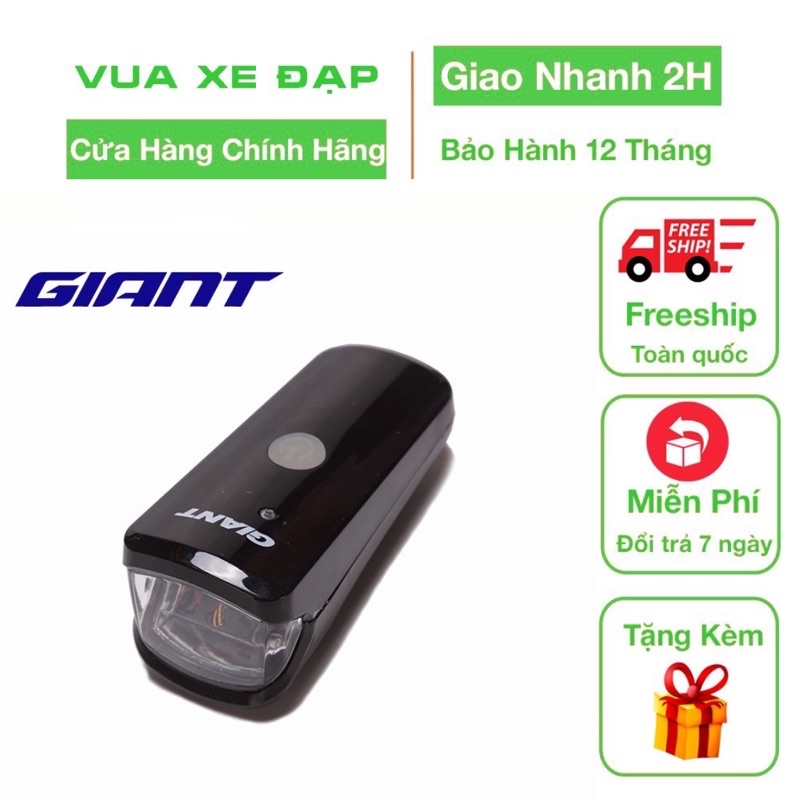 Đèn pha xe đạp giant lante fro sạc usb có 3 chế độ: ánh sáng thẳng, ánh sáng thấp, ánh sáng nhấp nháy, sạc usb