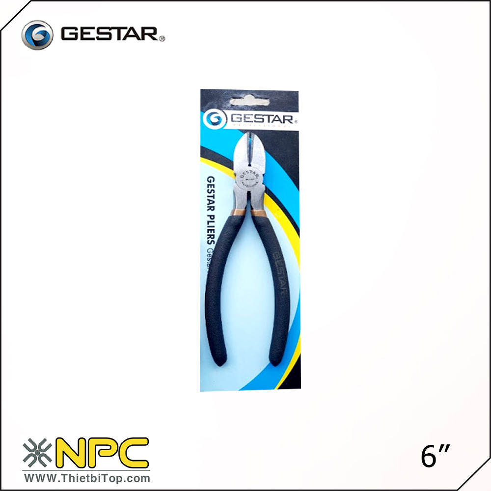 Kìm cắt 6 đen ge995-206 gestar 38-025