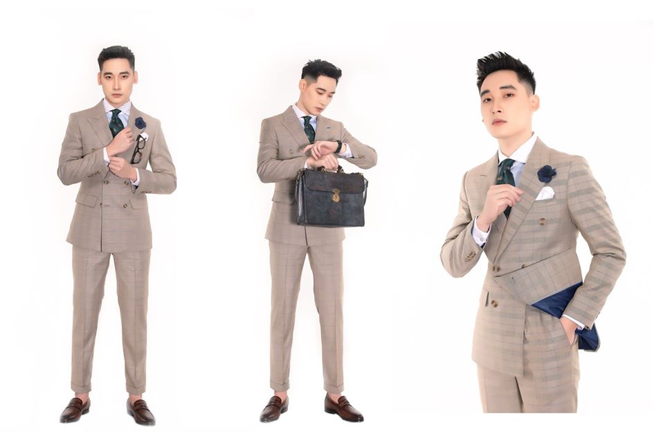 Bộ quần áo nam thanh lịch