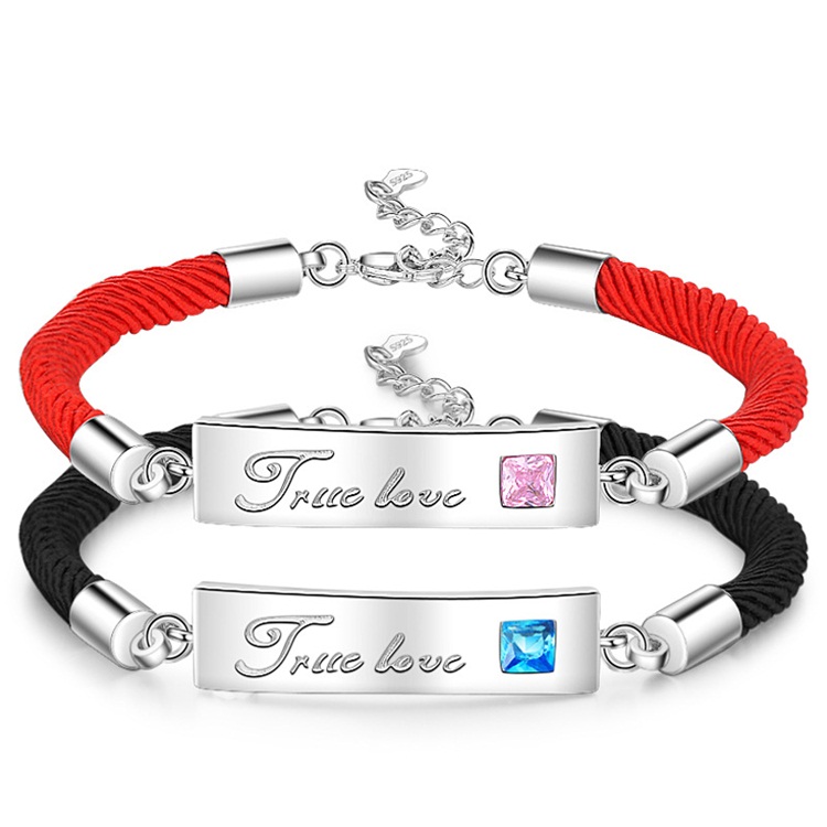 [HCM]Vòng tay đôi nam nữ True Love cực hot xinh xắn LT78