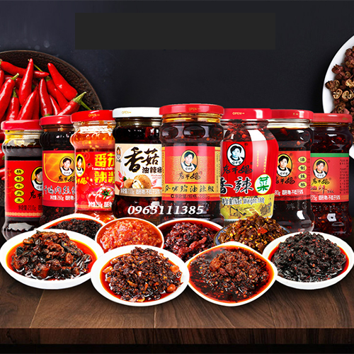 Ớt chưng dầu laoganma đủ 10 vị⚡️⚡️freeship⚡️⚡️ nội địa tq