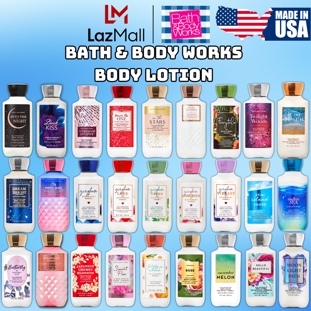 Bath & Body Works Lotion Chính Hãng 236ml, Bath & Body Works Chính Hãng