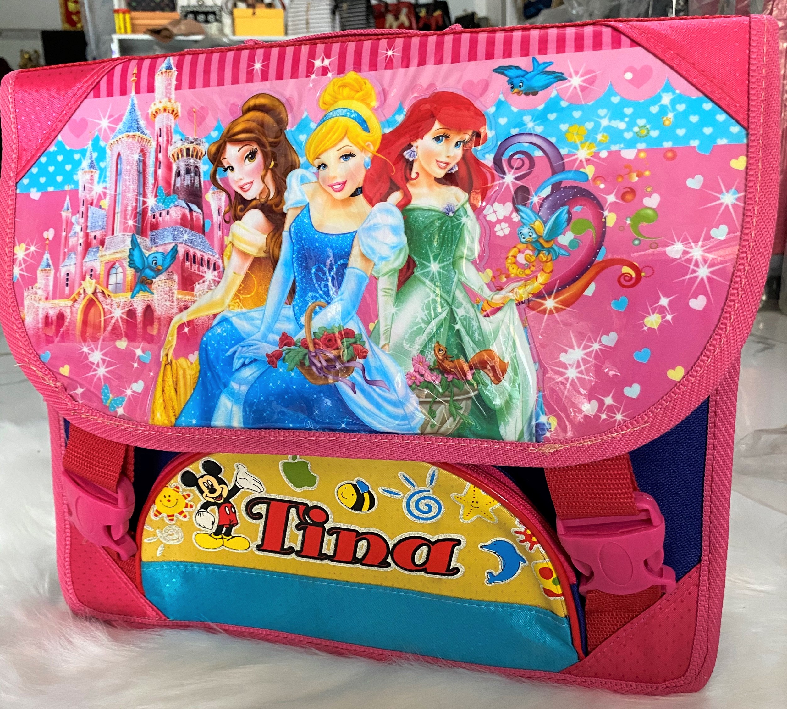 Cặp học sinh cấp 1 - thương hiệu tina