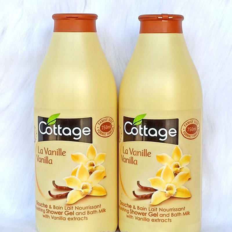 Sữa tắm hương vani 750ml - sữa tắm hương nước hoa pháp