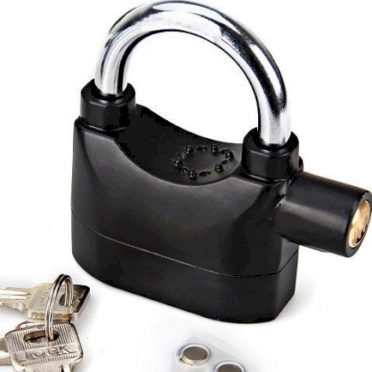 Ổ khóa báo động Hú chống trộm chống cắt Kinbar Hàng loại 1 Cao Cấp