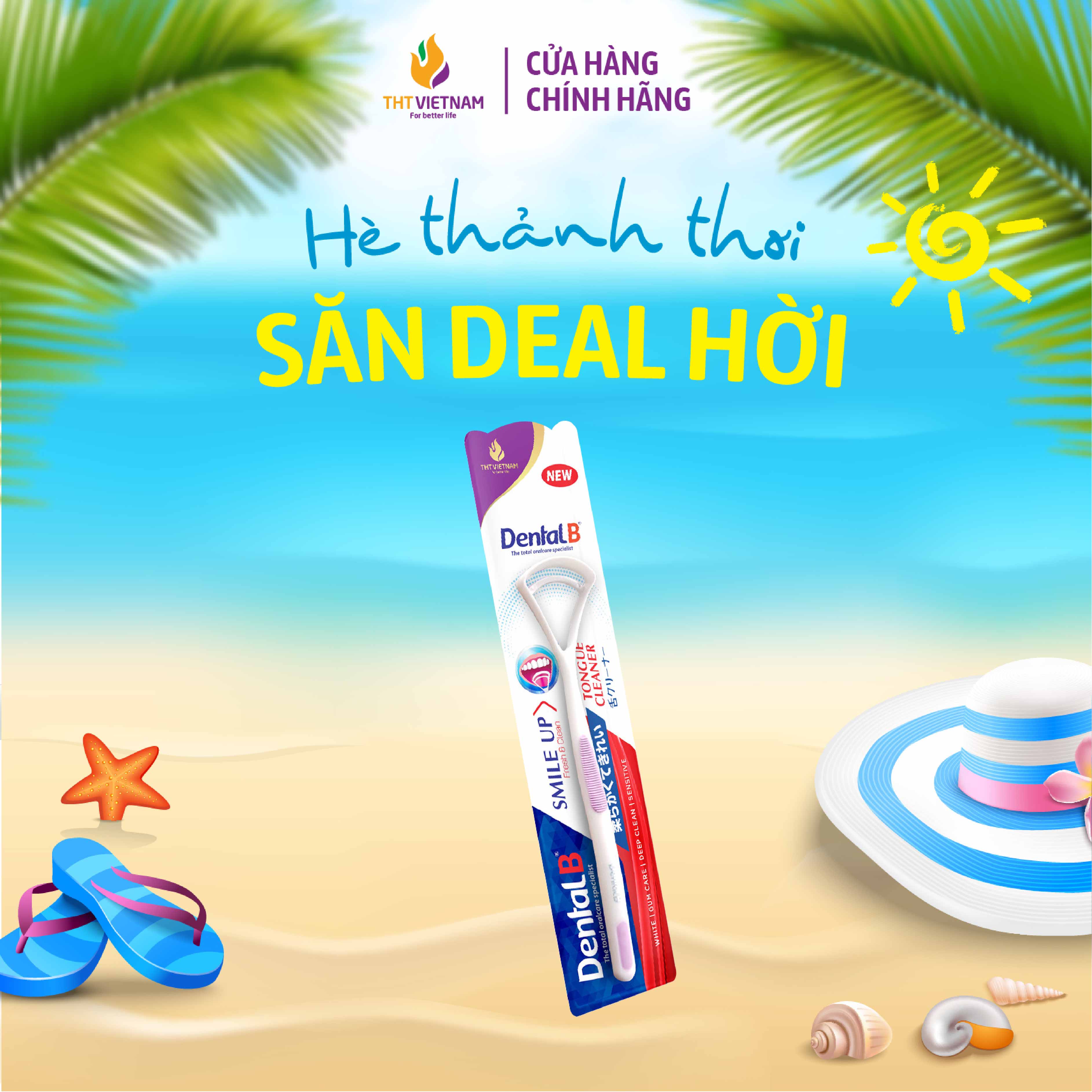 Cạo lưỡi Vệ sinh Dental B Smile Up