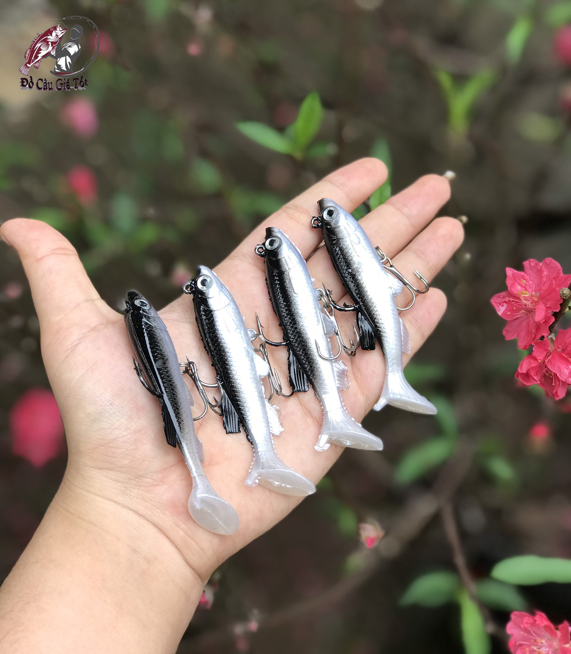 Mồi Cá Giả Câu Lure, Cá Mềm Chuyên Câu Lóc, Rô Phi, Chẽm