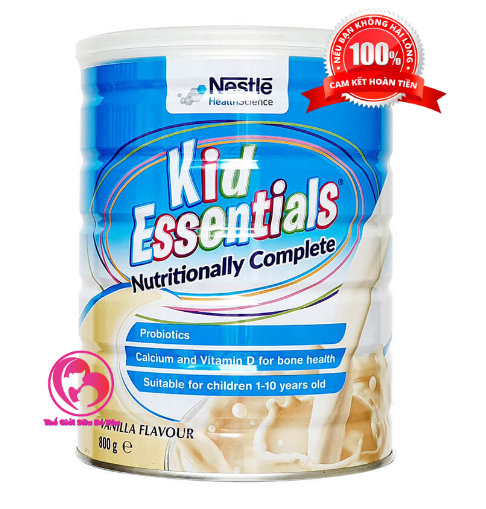 Sữa Kid Essentials Úc 800g Hương vani